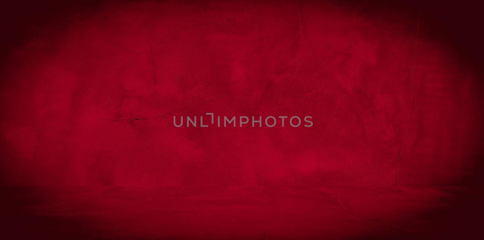 Old wall texture cement black red background abstract dark color design are light with white gradient background. by Benzoix