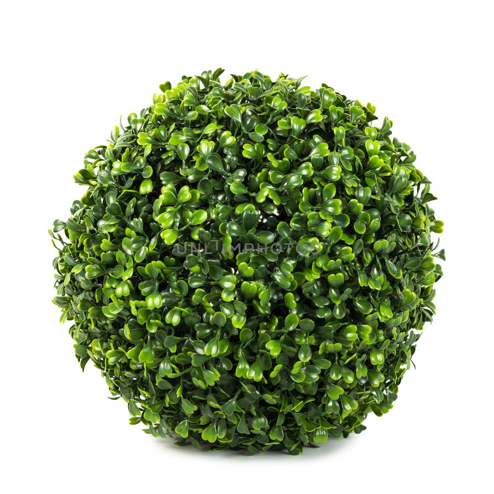 Artificial boxwood ball topiary bush tree by BY-_-BY