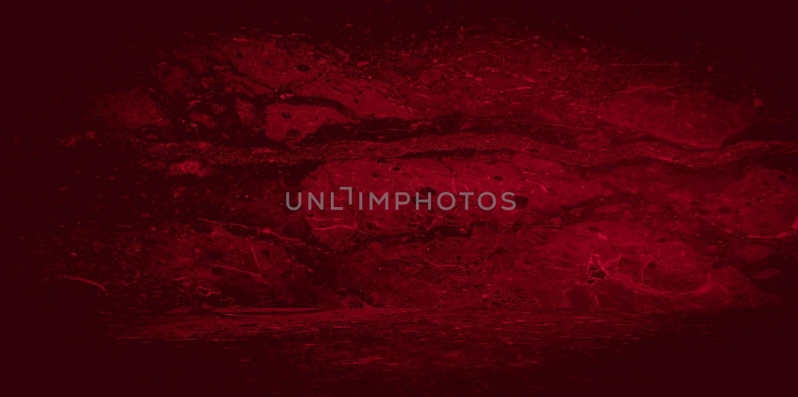 Old wall texture cement black red background abstract dark color design are light with white gradient background. by Benzoix