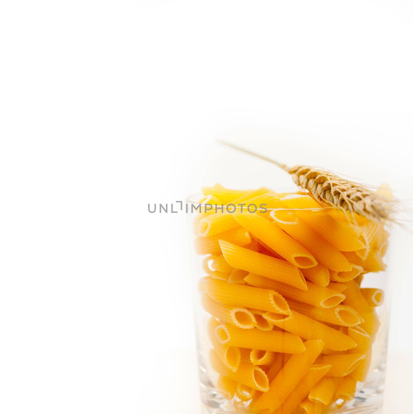 Italian pasta penne with wheat by keko64