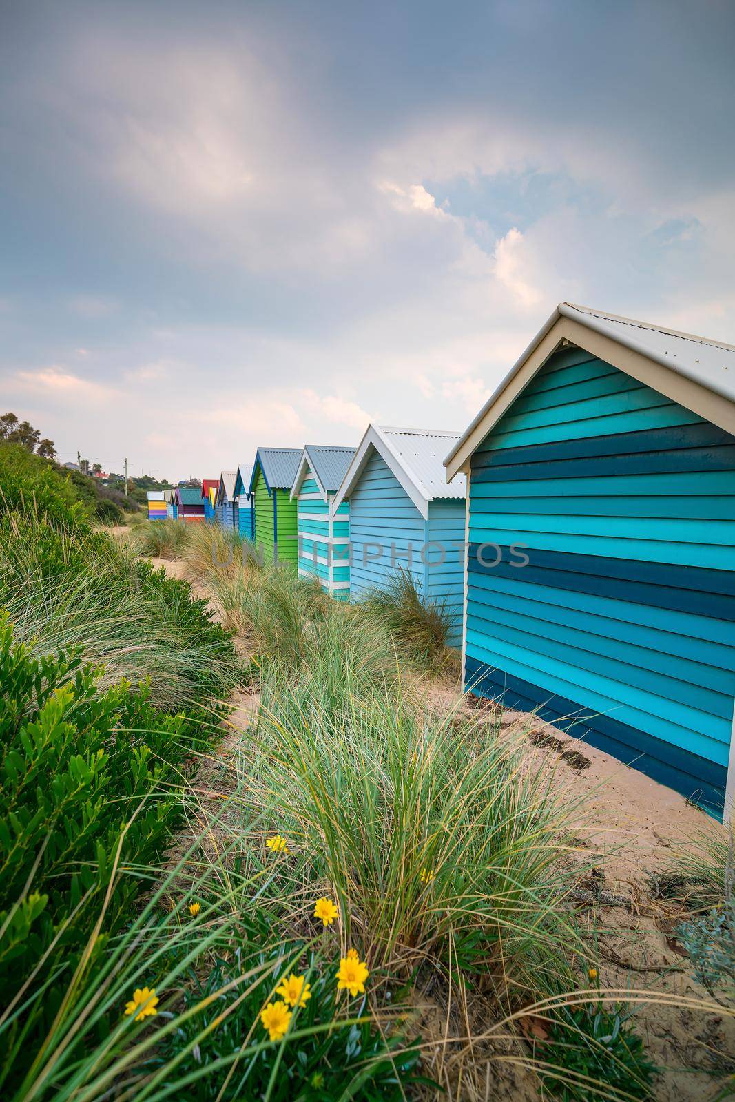 Colorful Beach House at Brighton Beach, Melbourne by f11photo