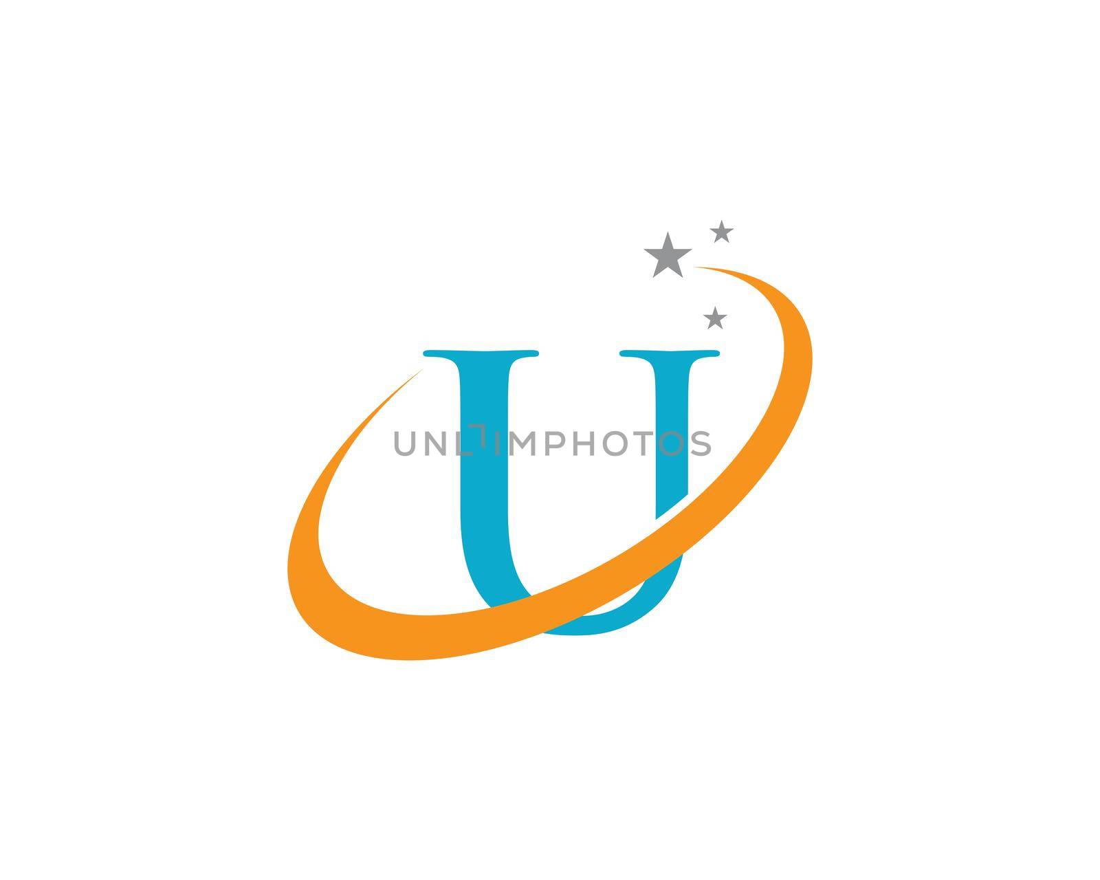 U Letter Logo by awk
