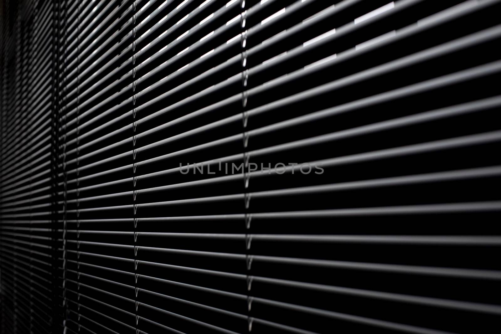 Blinds in house. Protection from light. Texture of blinds is entirely in frame. by OlegKopyov