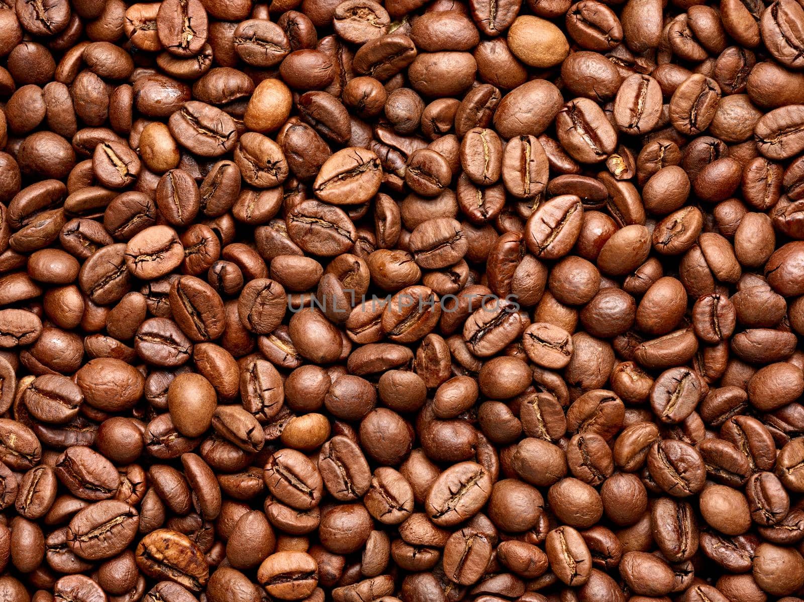 close up of a coffee beans forming background