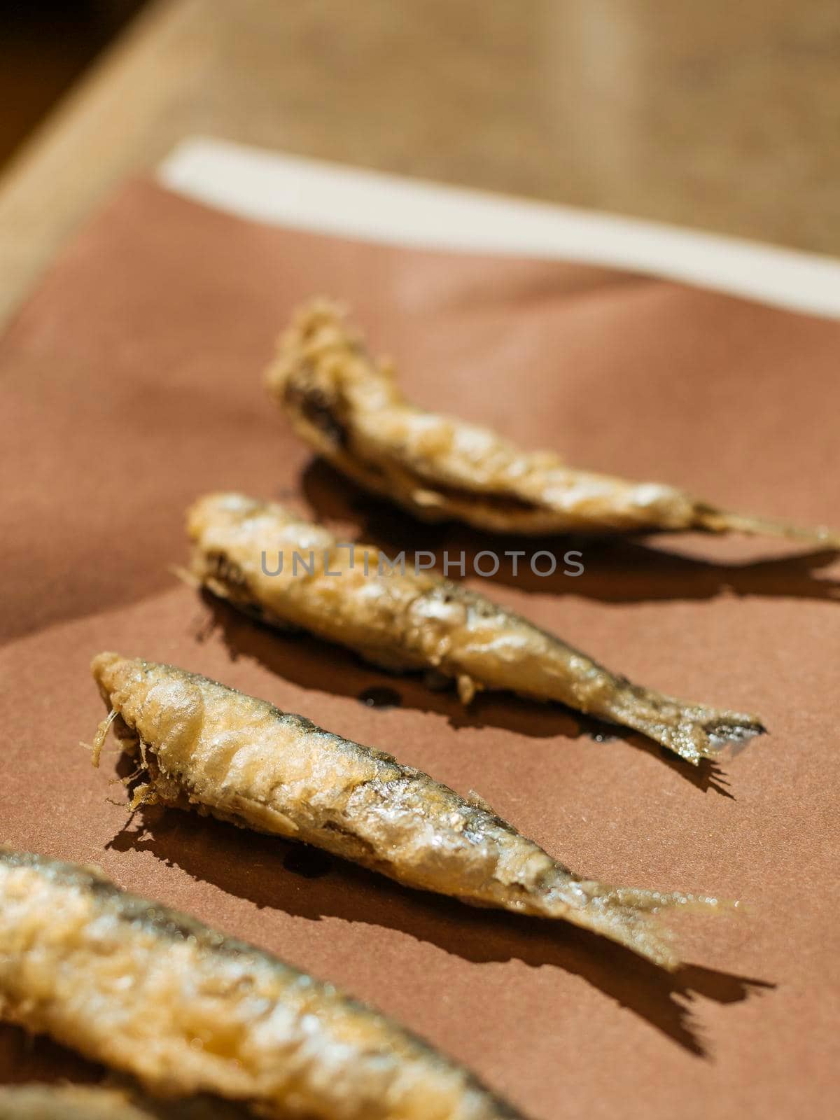 Venetian pilchard (Sardina Pilchardus), tipically served fried or used for Sardines in Saor, a recipe with onions cooked in vinegar, raisins and pine nuts