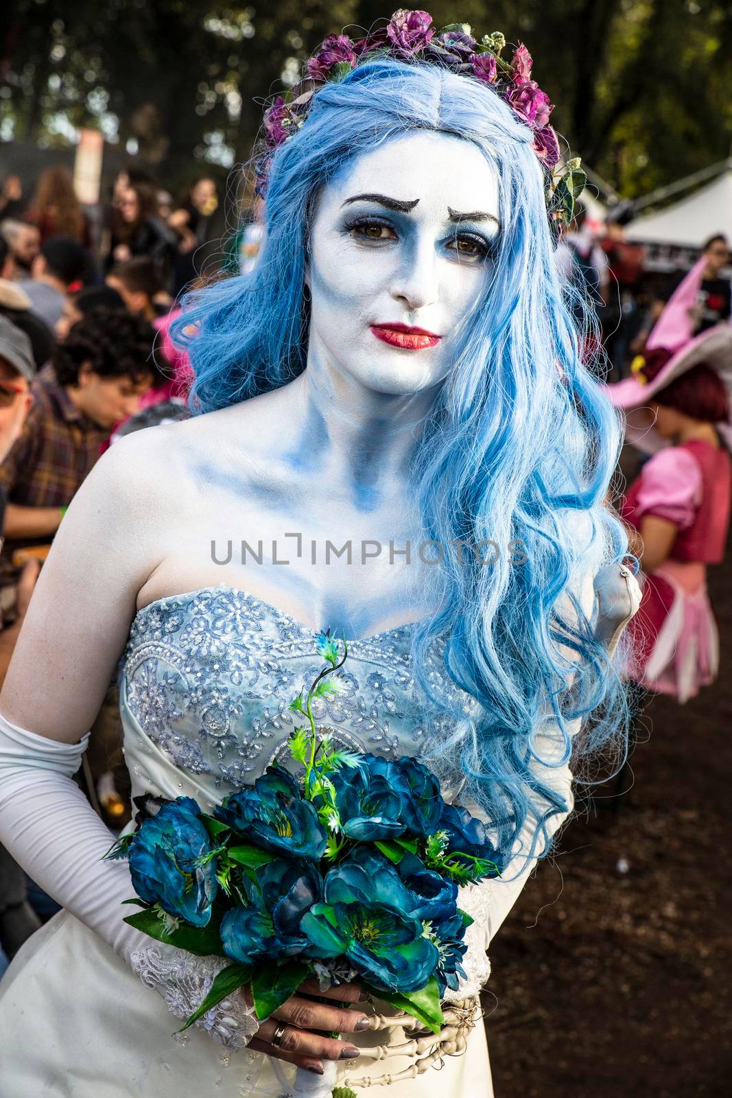 Cosplayer disguised as a Fantasy character by contas