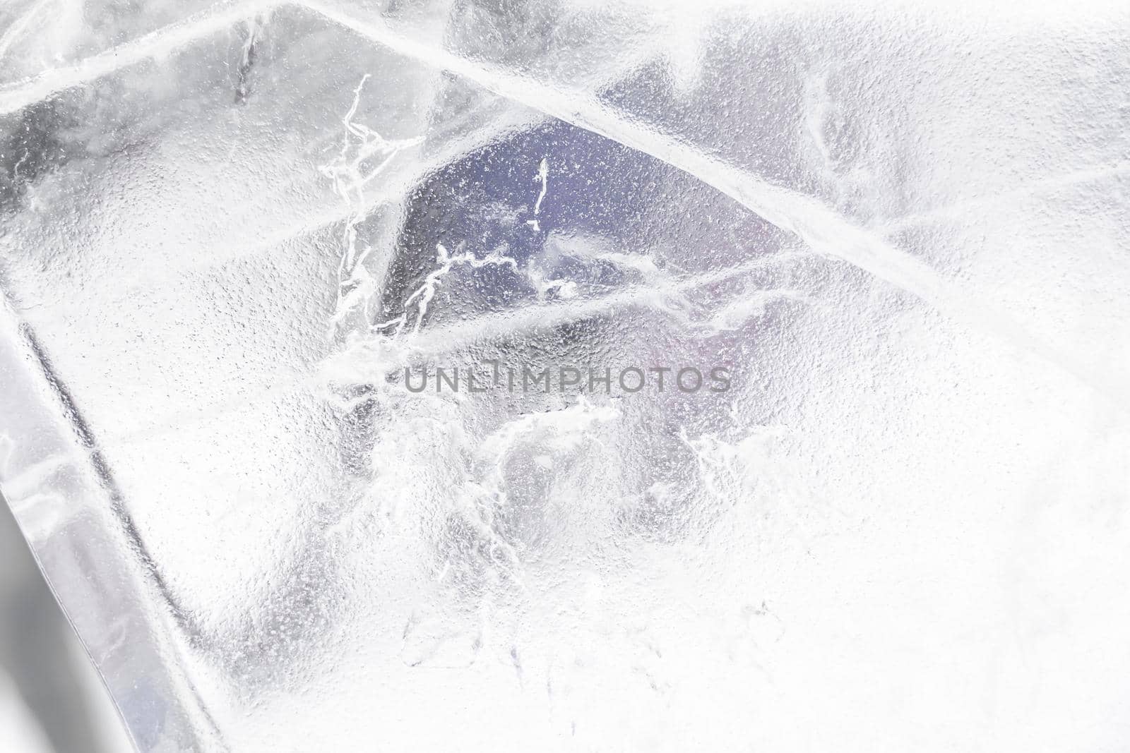 ice texture with cracks and patterns. winter background by Lena_Ogurtsova