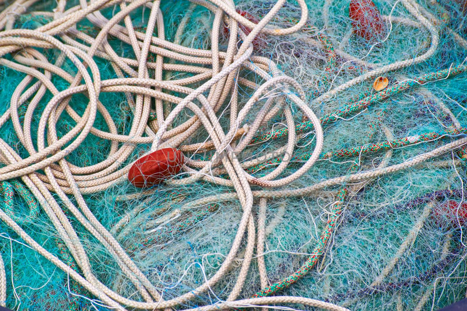 Net used to catch fish.