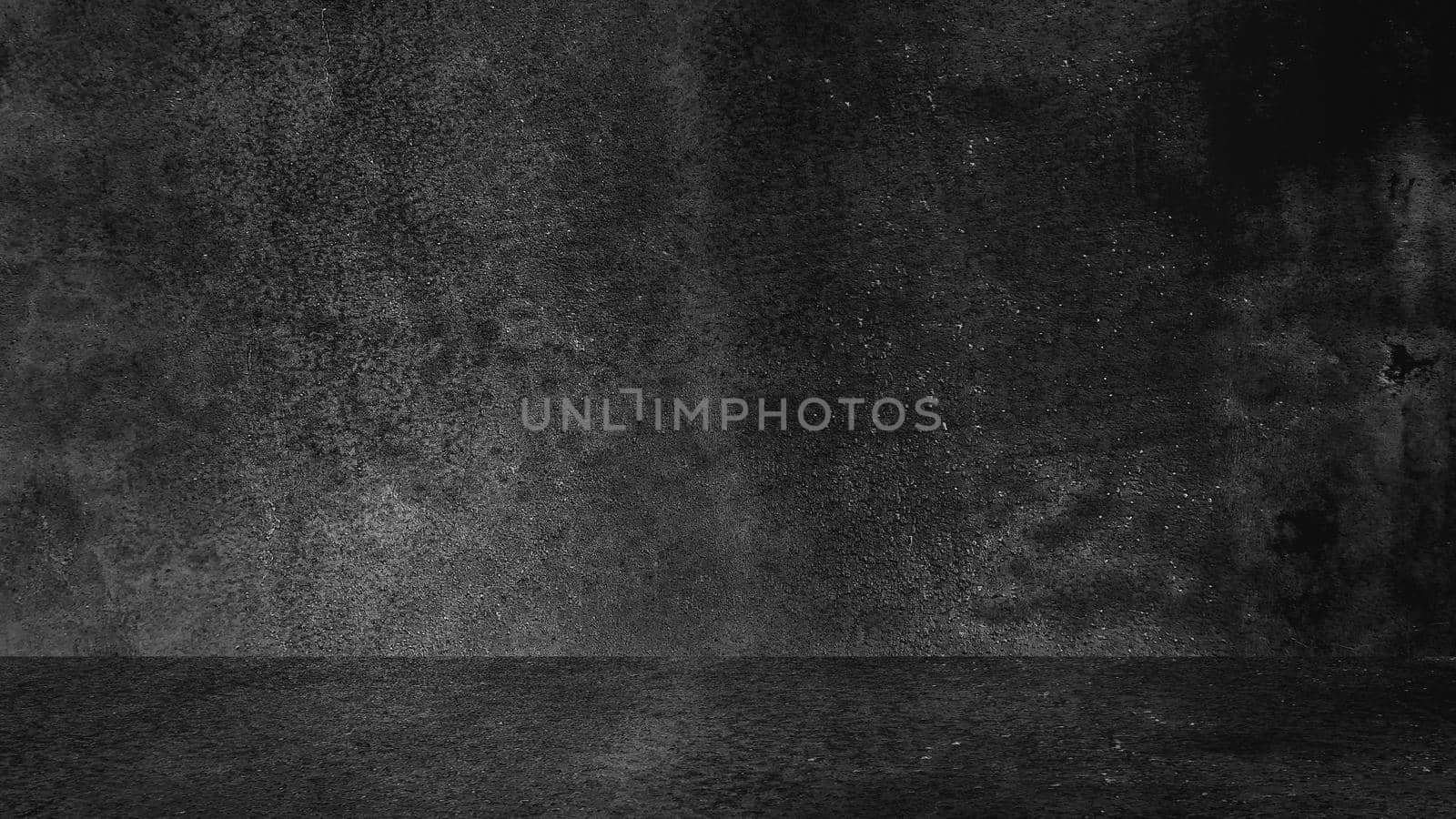 Old black background. Grunge texture. Dark wallpaper. Blackboard Chalkboard Concrete.