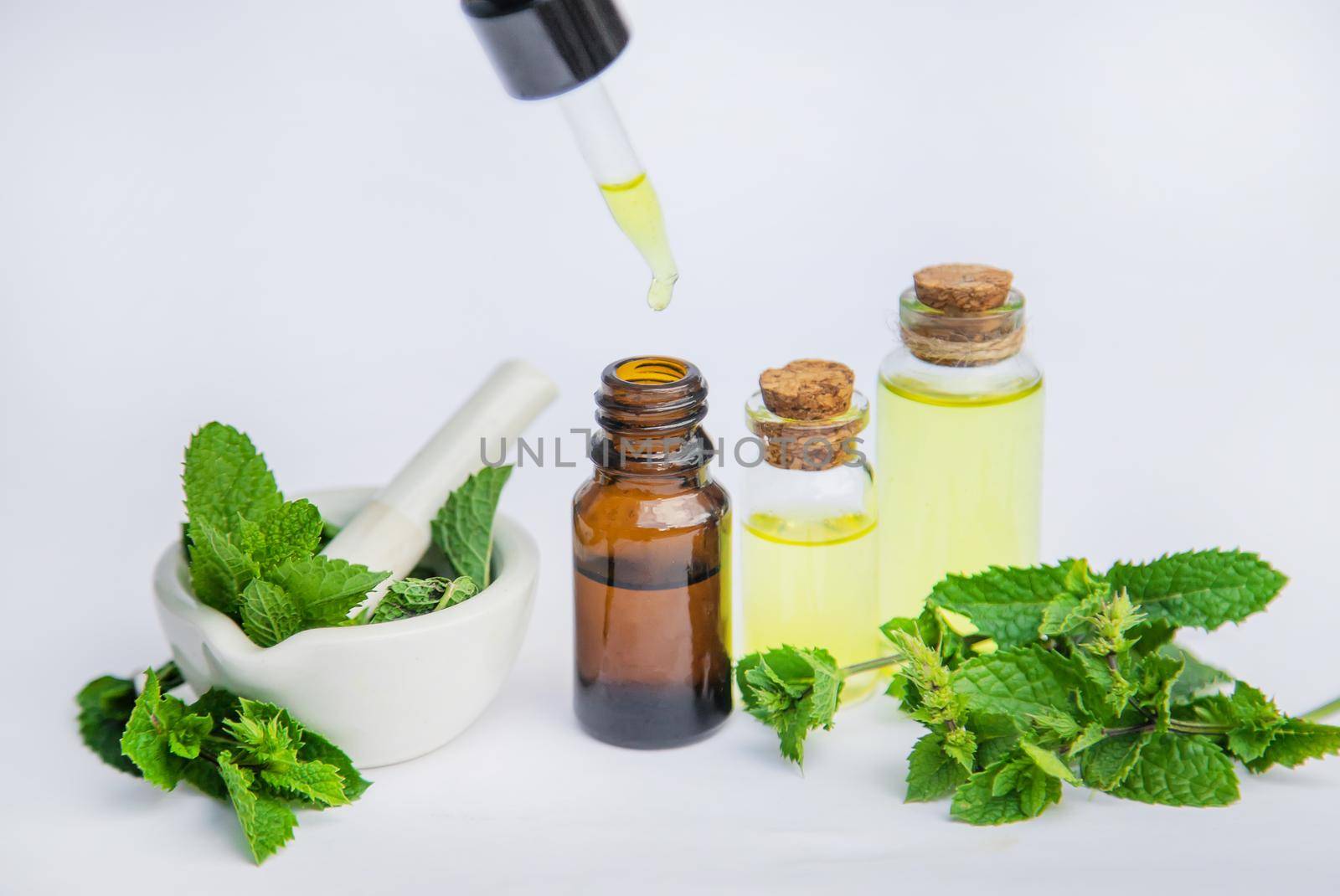 medicinal herbs. Selective focus. medicine and health nature