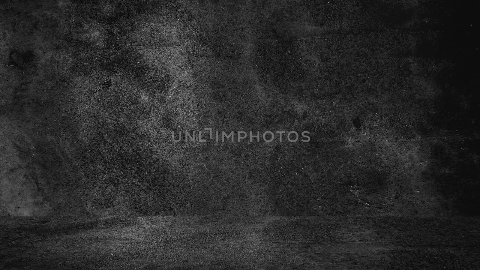 Old black background. Grunge texture. Dark wallpaper. Blackboard Chalkboard Concrete.