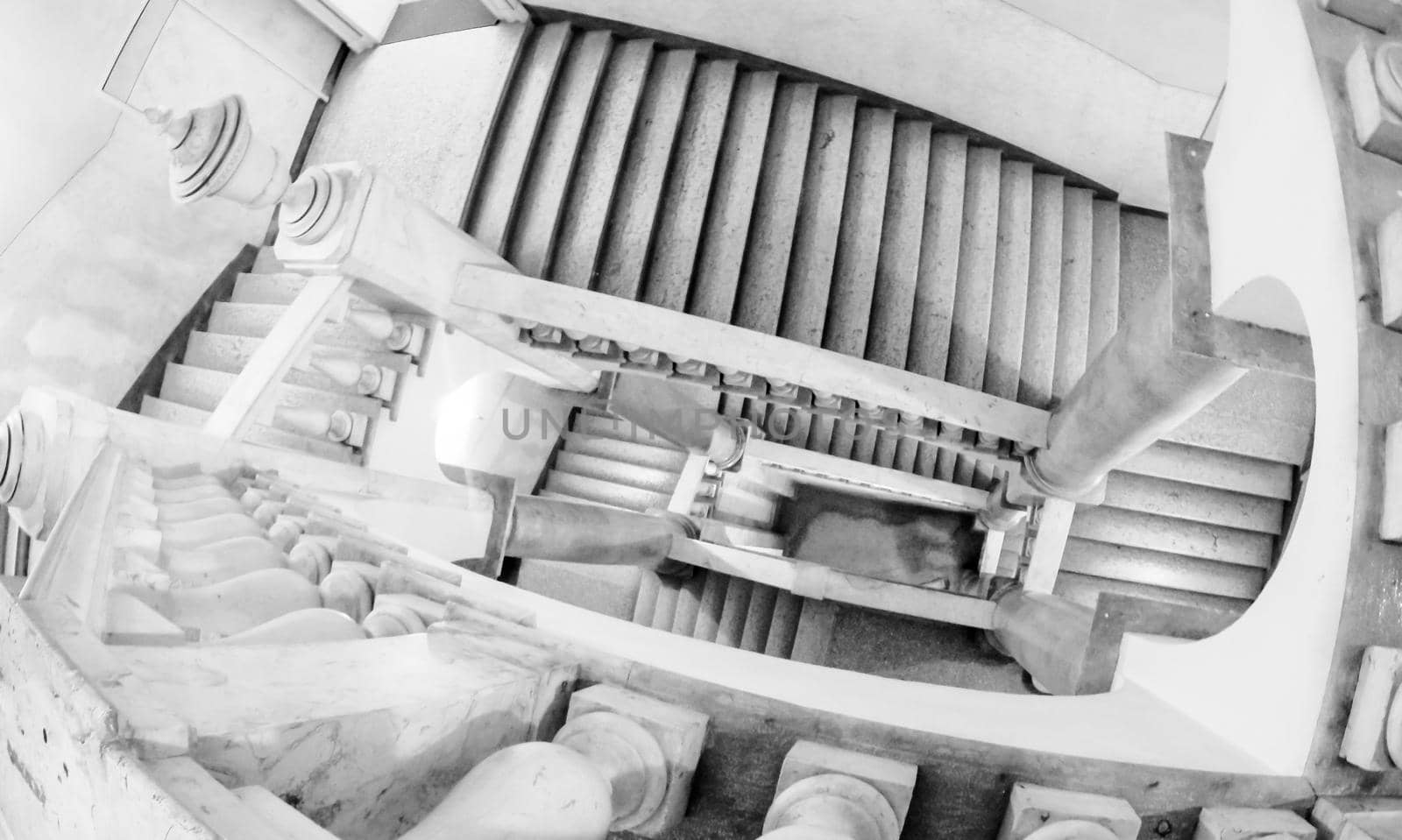photos of the Interior of the Galleria Estense of Modena in Emilia Romagna.