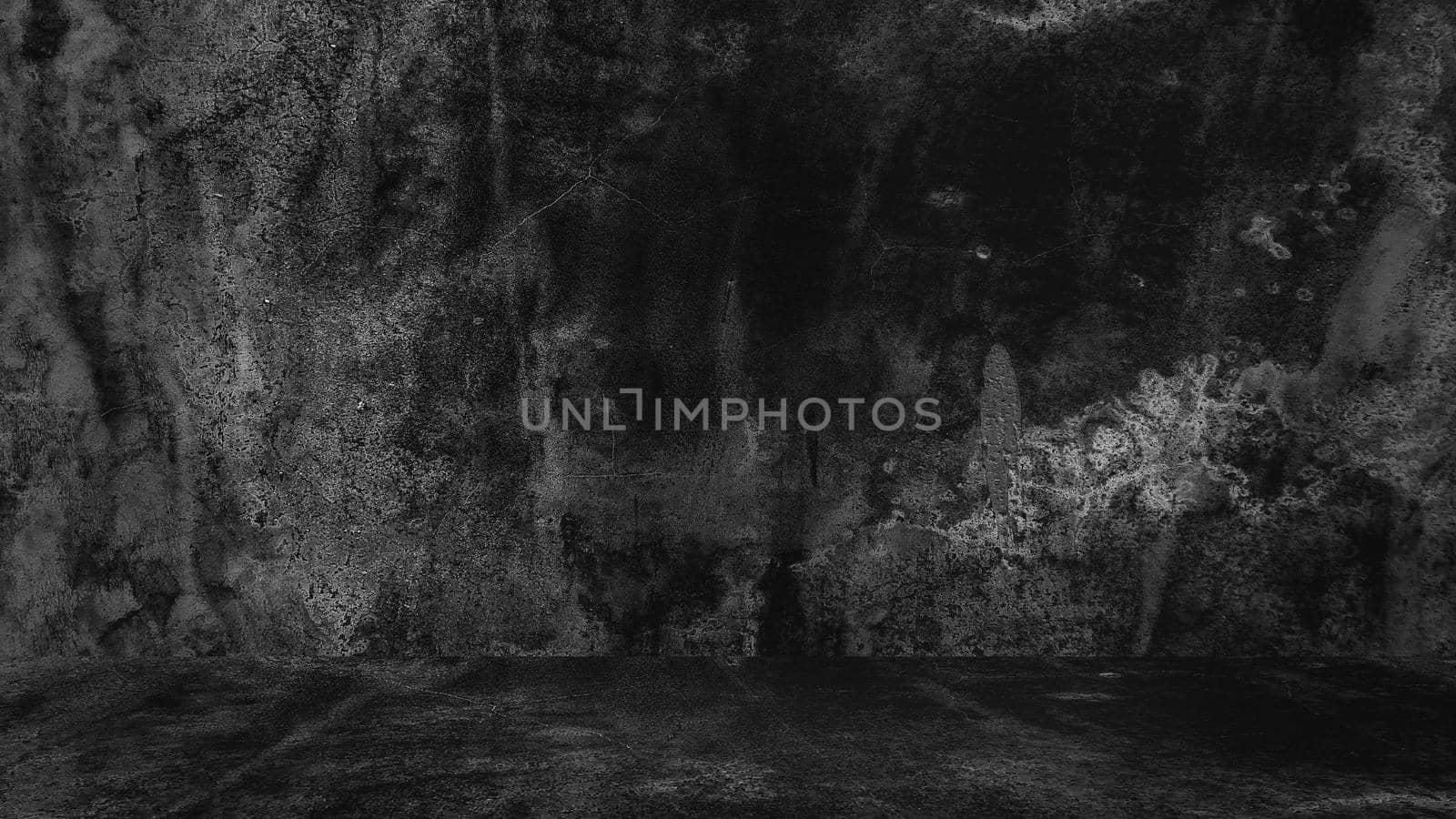 Old black background. Grunge texture. Dark wallpaper. Blackboard Chalkboard Concrete.