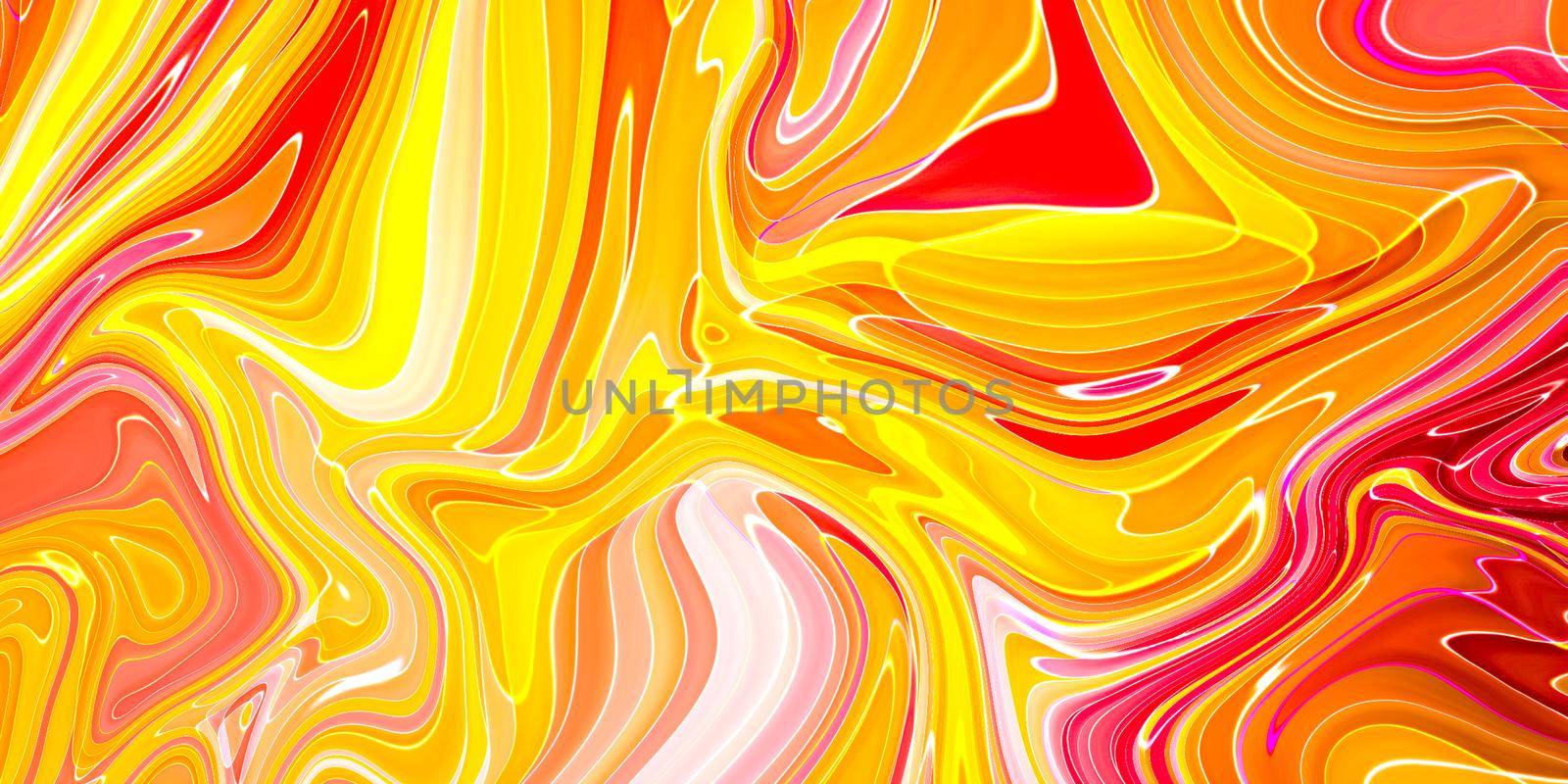 Liquid marbling paint texture background. Fluid painting abstract texture, Intensive color mix wallpaper. by Benzoix