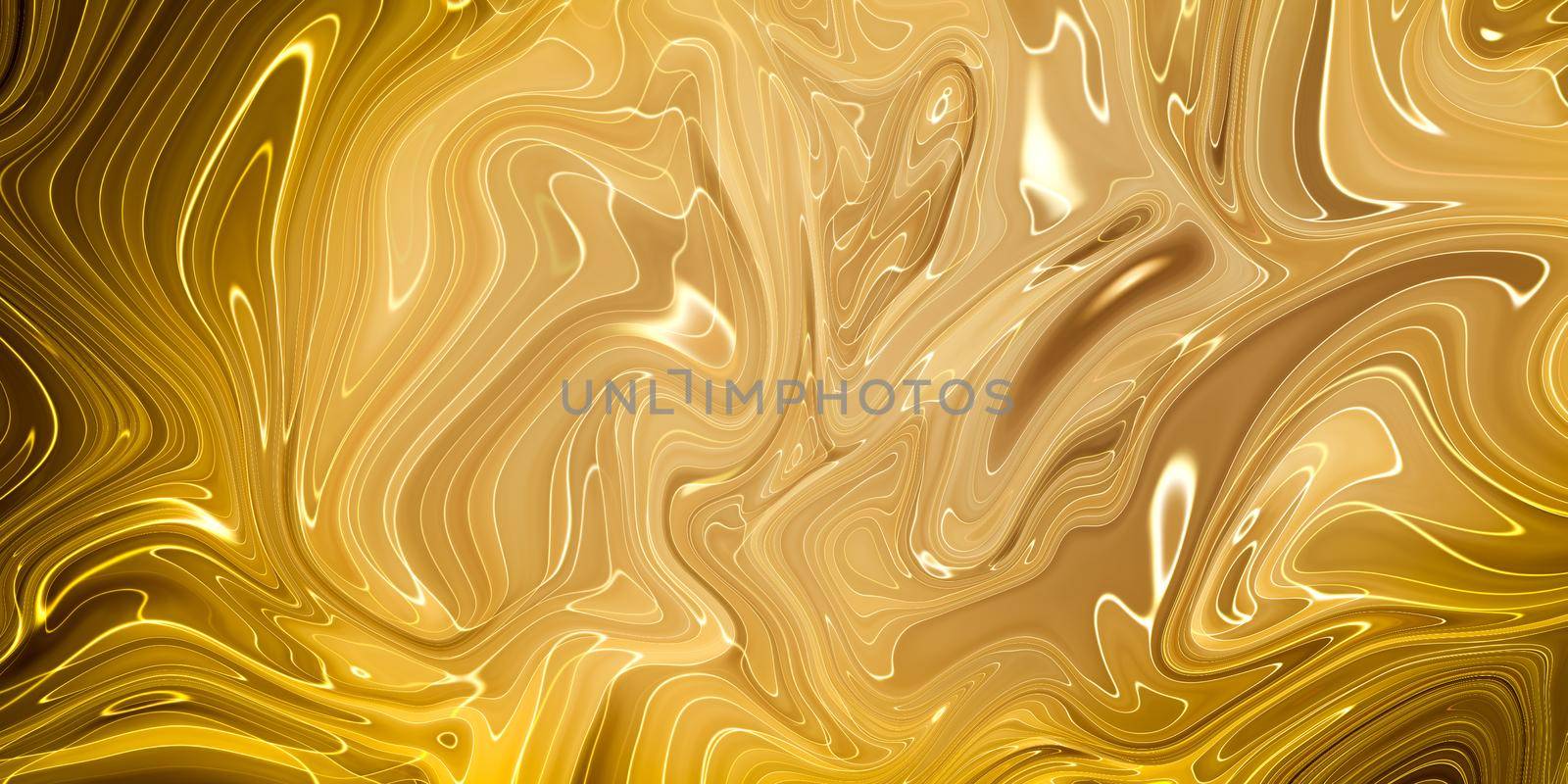 Yellow and gold oil paint abstract background. Oil paint Yellow and gold Oil paint for background. Yellow and gold marble pattern texture abstract background by Benzoix