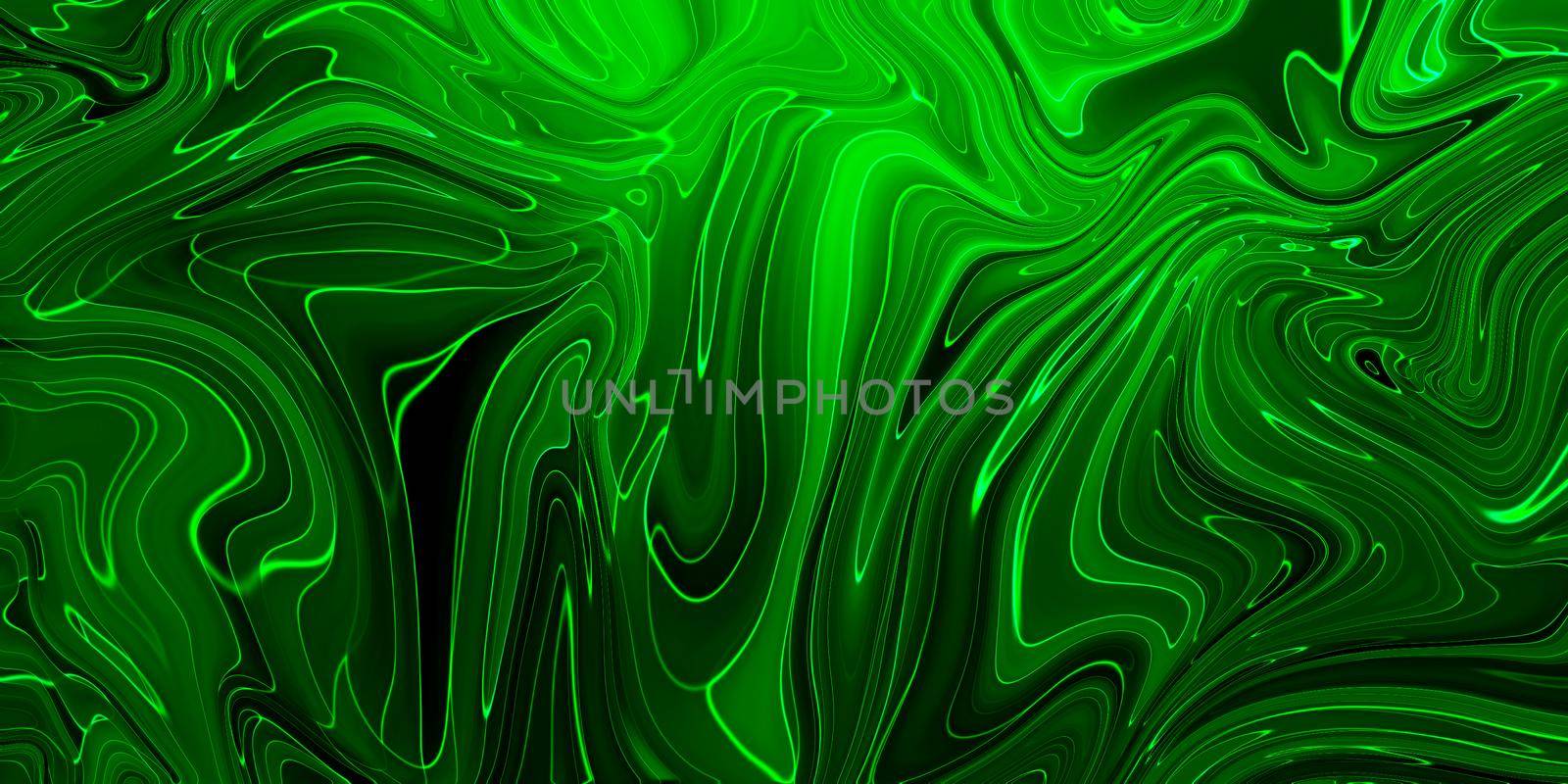 Transparent Green creativity, modern art. Ink colors are amazingly bright, luminous, translucent, free-flowing, and dry quickly. Natural pattern, luxury. Abstract artwork, trendy style by Benzoix