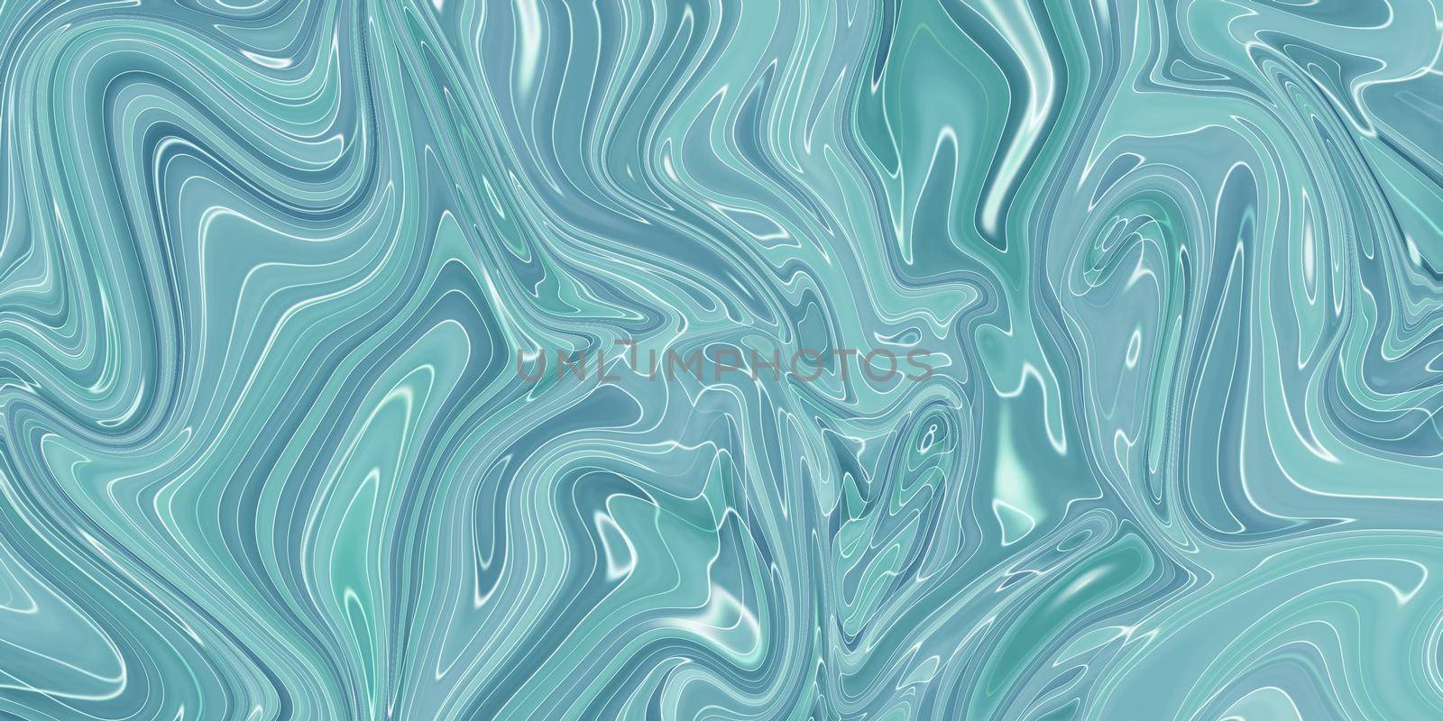 Marbled blue abstract background. Liquid marble pattern. by Benzoix