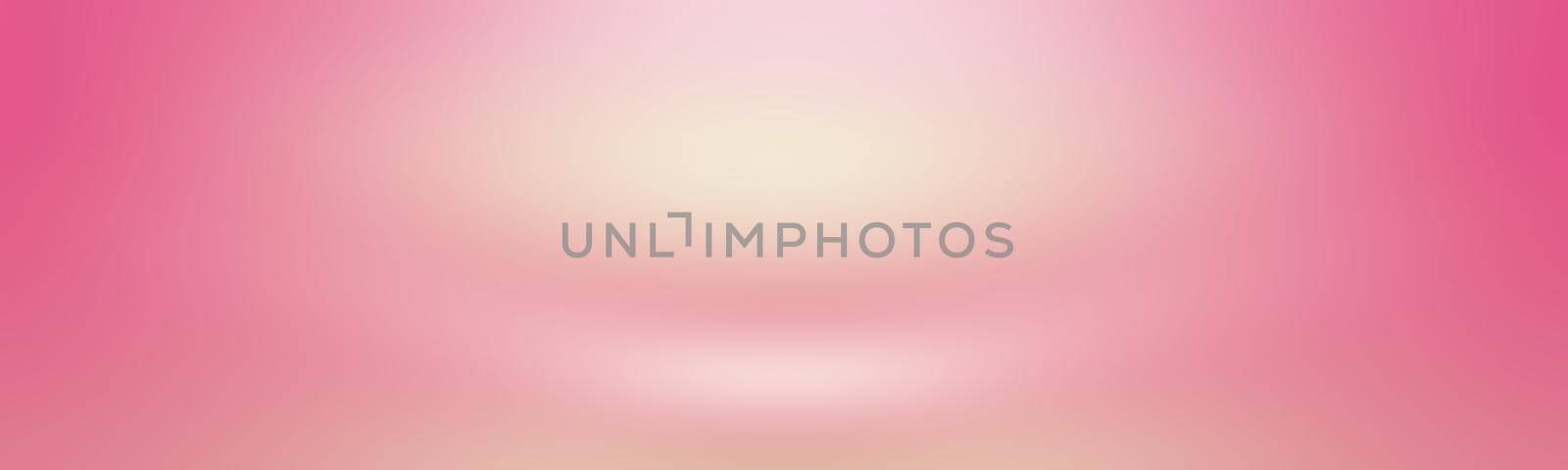 Abstract empty smooth light pink studio room background, Use as montage for product display,banner,template. by Benzoix