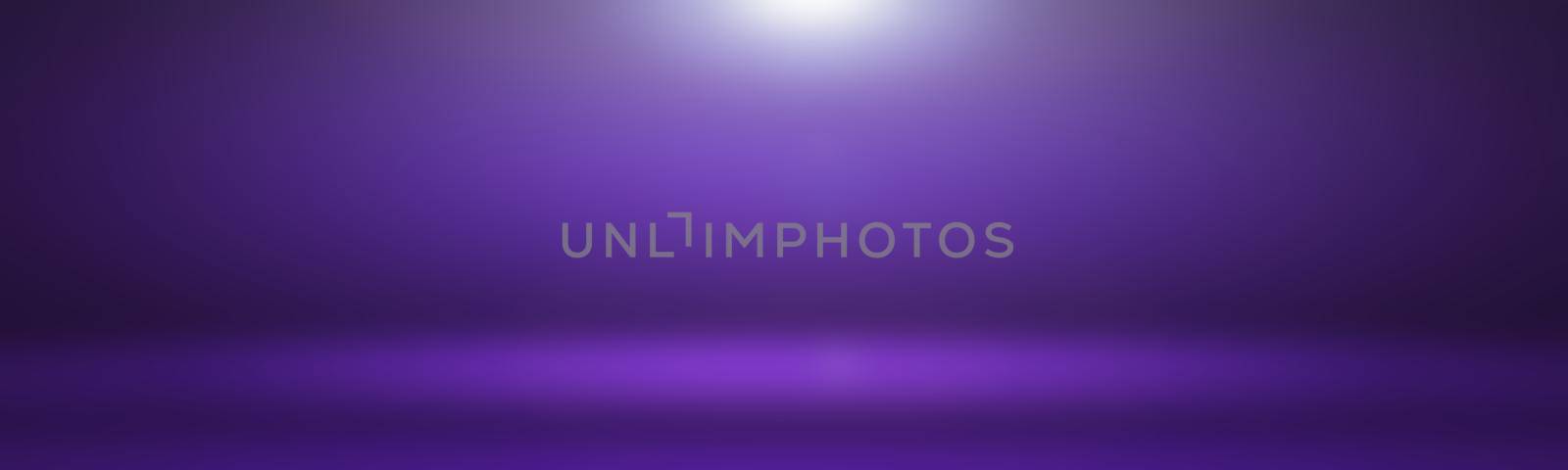 Studio Background Concept - abstract empty light gradient purple studio room background for product. Plain Studio background