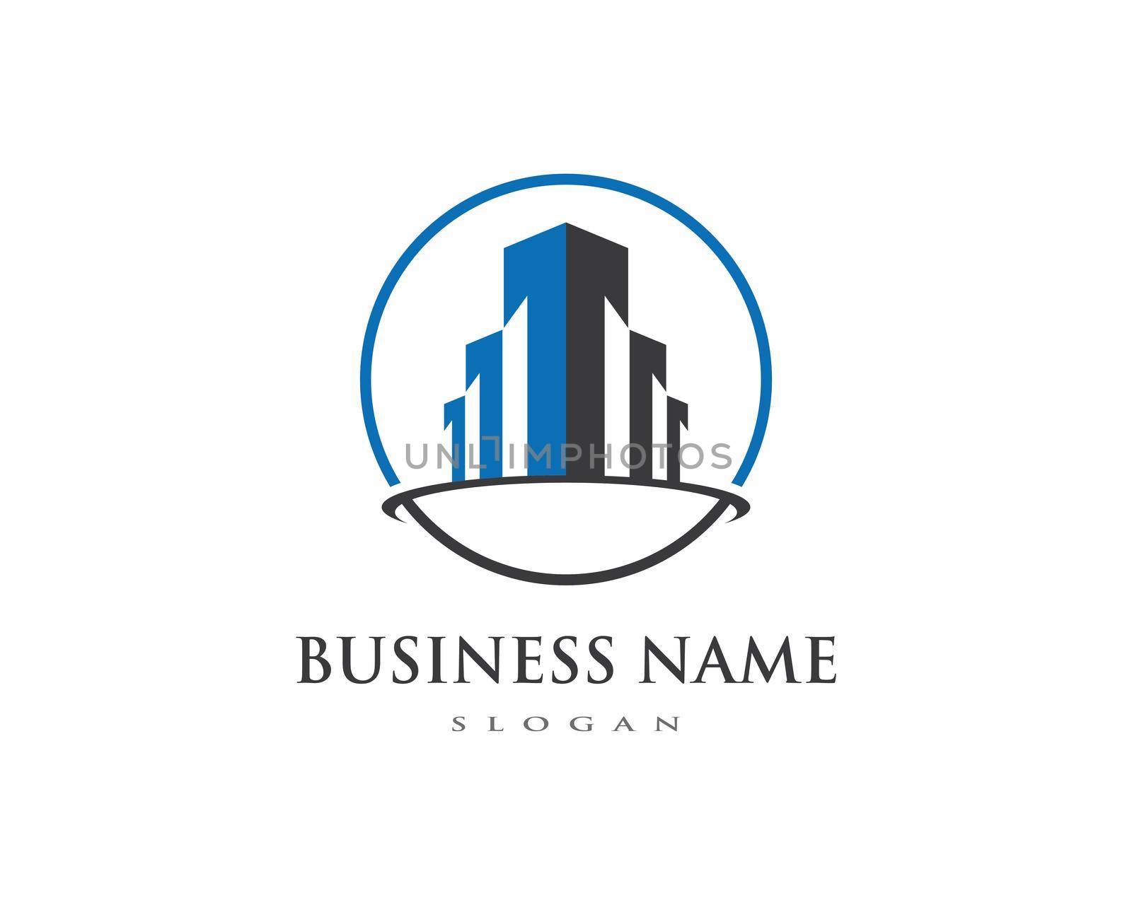 Real Estate , Property and Construction Logo design for business corporate sign . Vector Logo