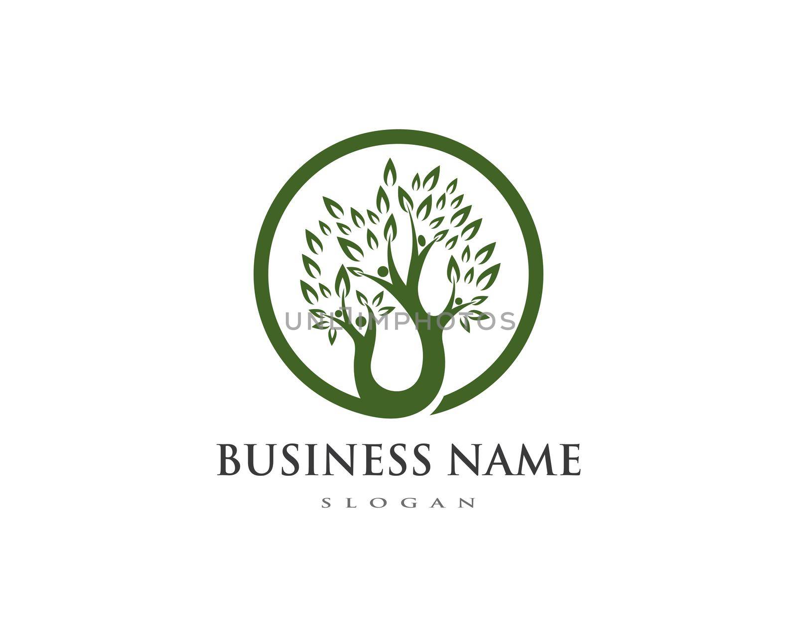 family tree logo template by awk