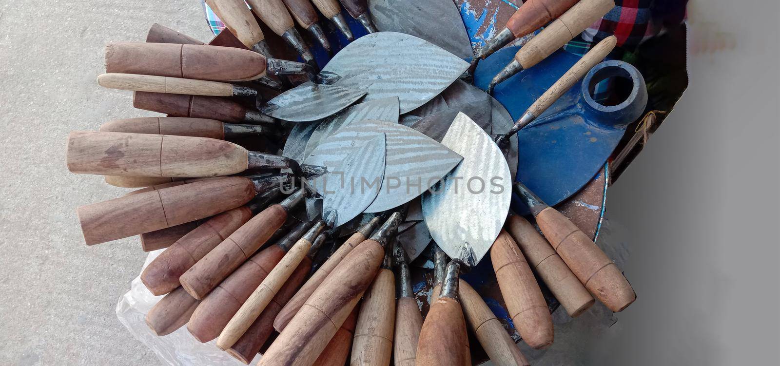 Wooden Plaster Trowel stock on shop by jahidul2358