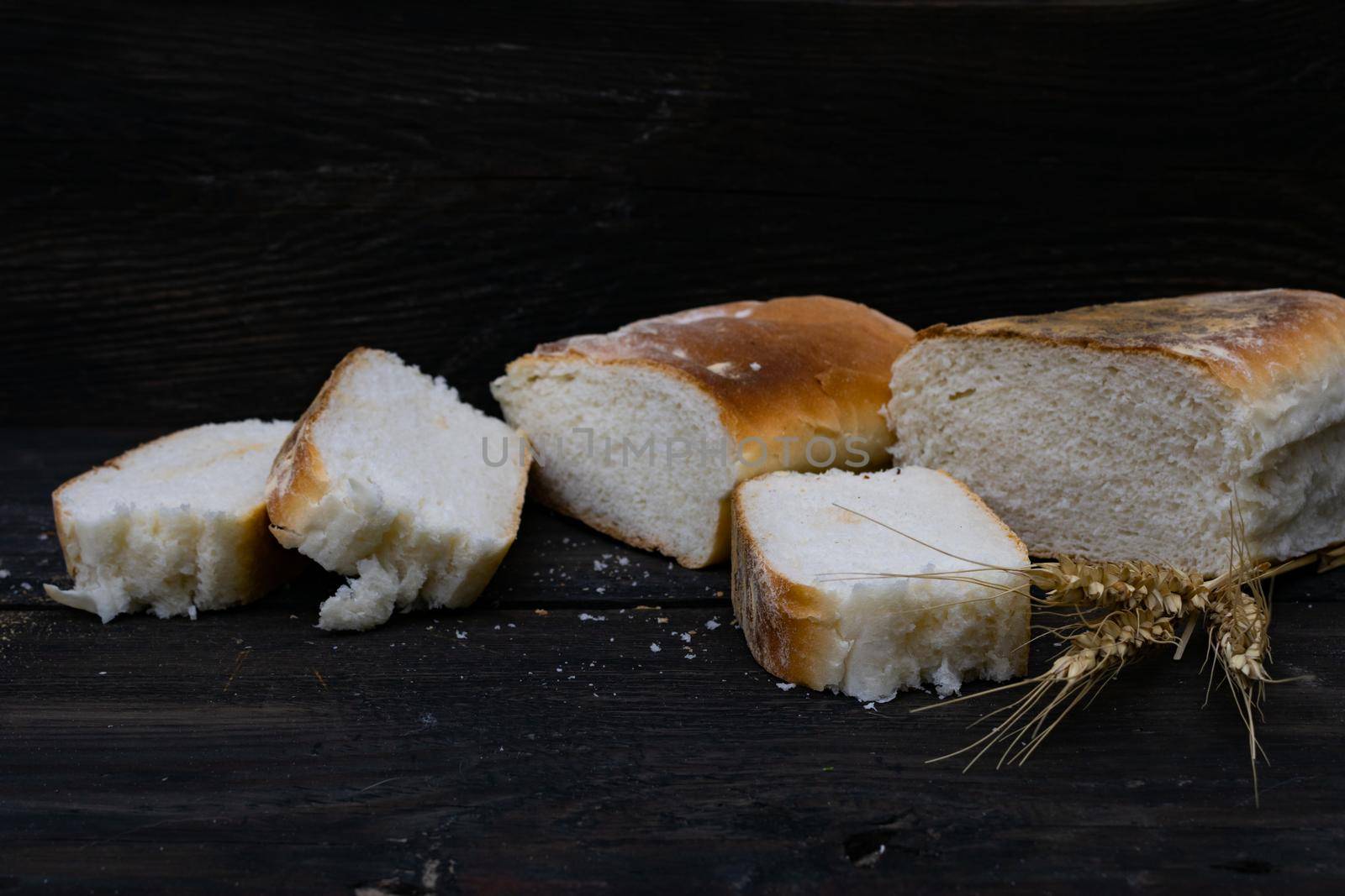 homemade bread with wheat flour by GabrielaBertolini