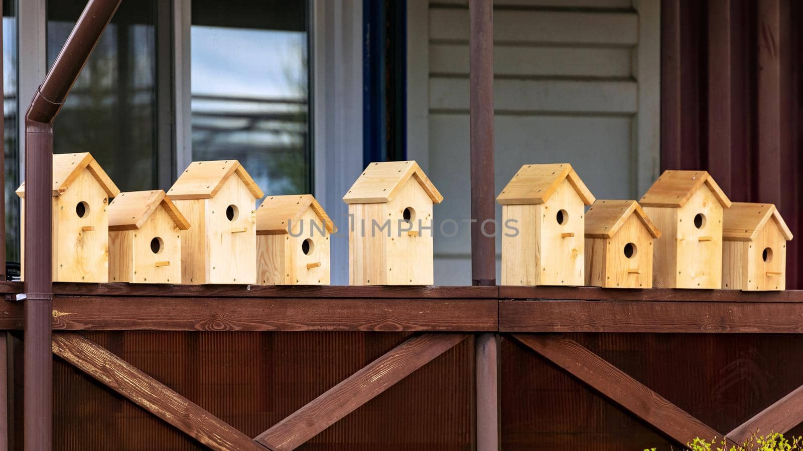 wooden birdhouses on sale by Nobilior