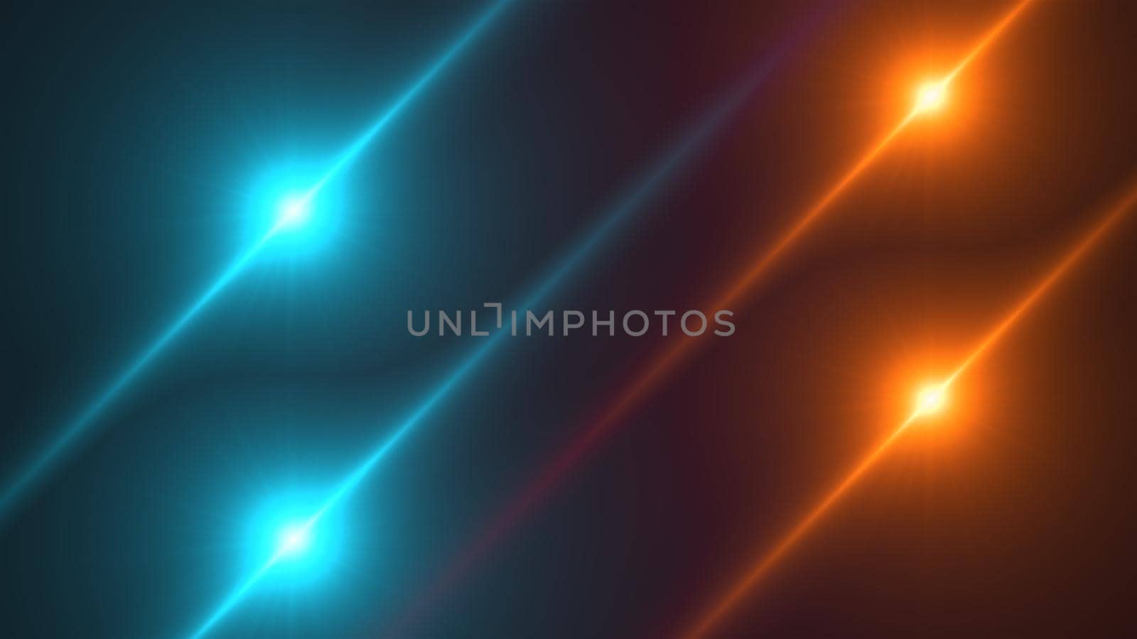 Fractal rays with glowing impulse lights by nolimit046