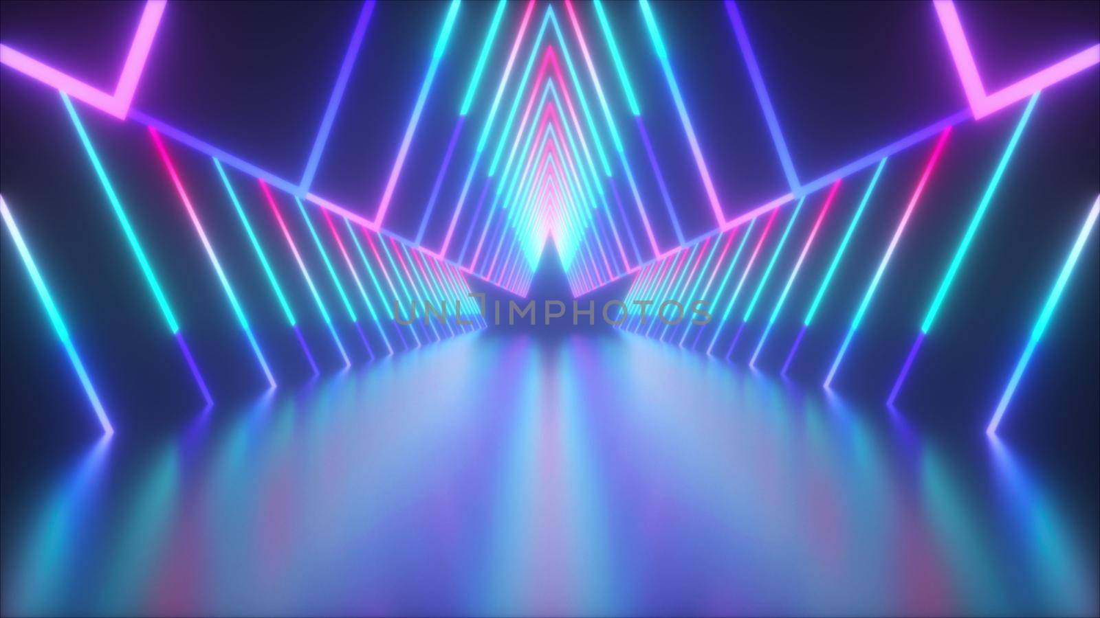 Neon tunnel by nolimit046