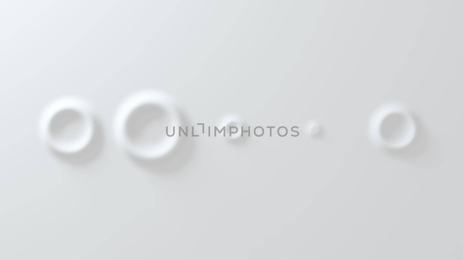 White convex background made of anti-aliased geometry. 3d rendering by N_Design