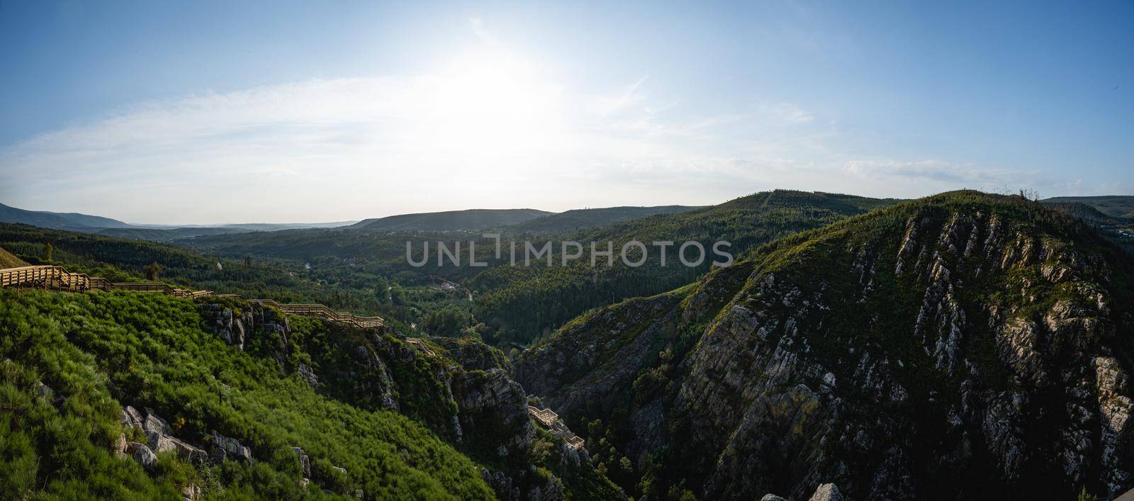 View from Cerro da Candosa pathways, Gois - Portugal.