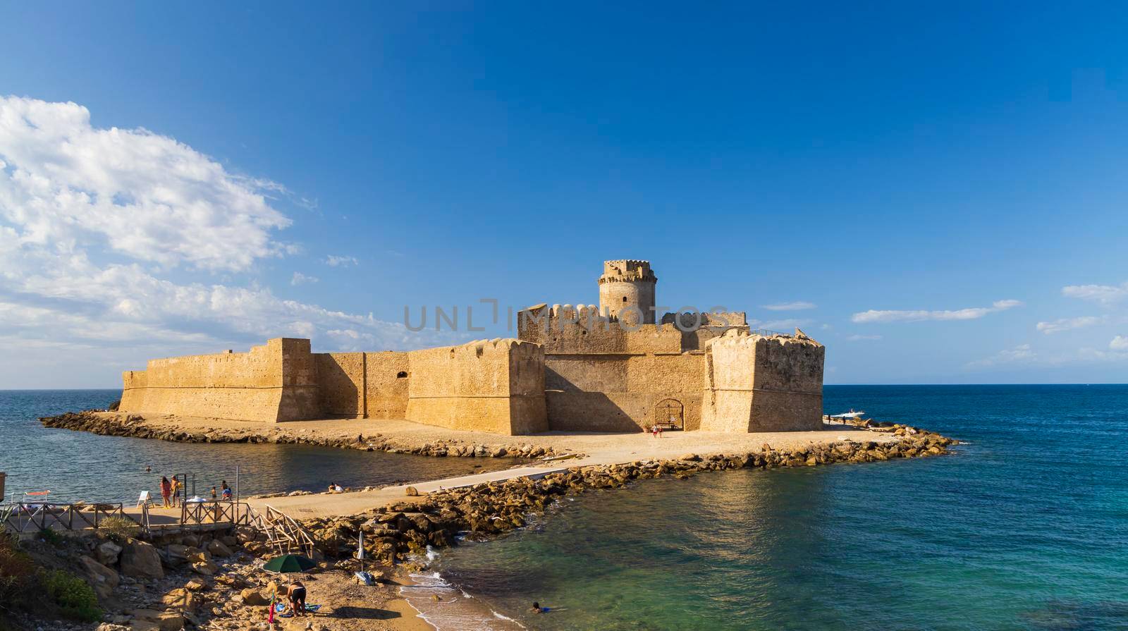 Castle in Isola di Capo Rizzuto, Province of Crotone, Calabria, Italy by phbcz