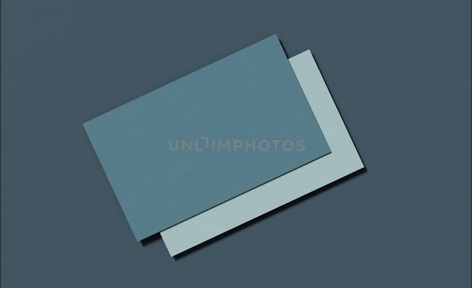 3D rendering of a business card mockup. by N_Design