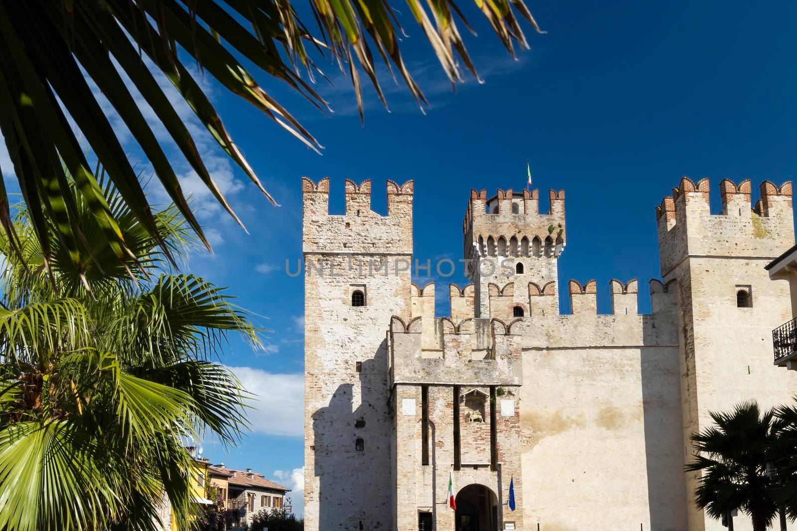 Sirmione castle, Lake Garda, Lombardy region, Italy