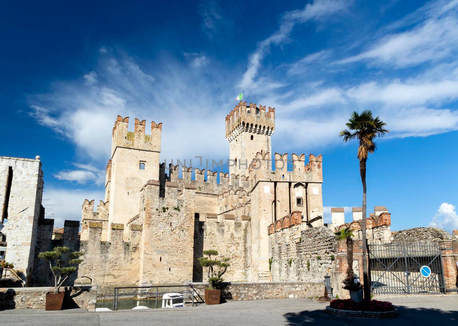 Sirmione castle, Lake Garda, Lombardy region, Italy