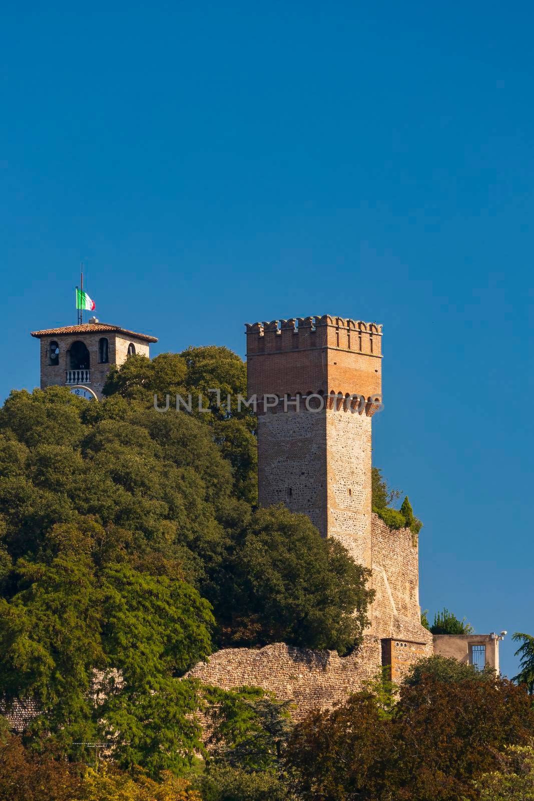 Old town Volta Mantovana, Lombardy region, Italy