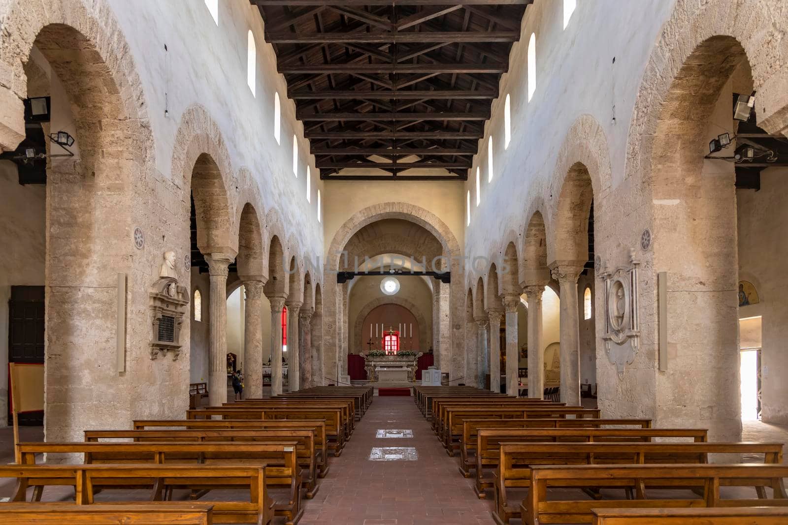 Santa Maria cathedral, Gerace in Calabria, Italy by phbcz