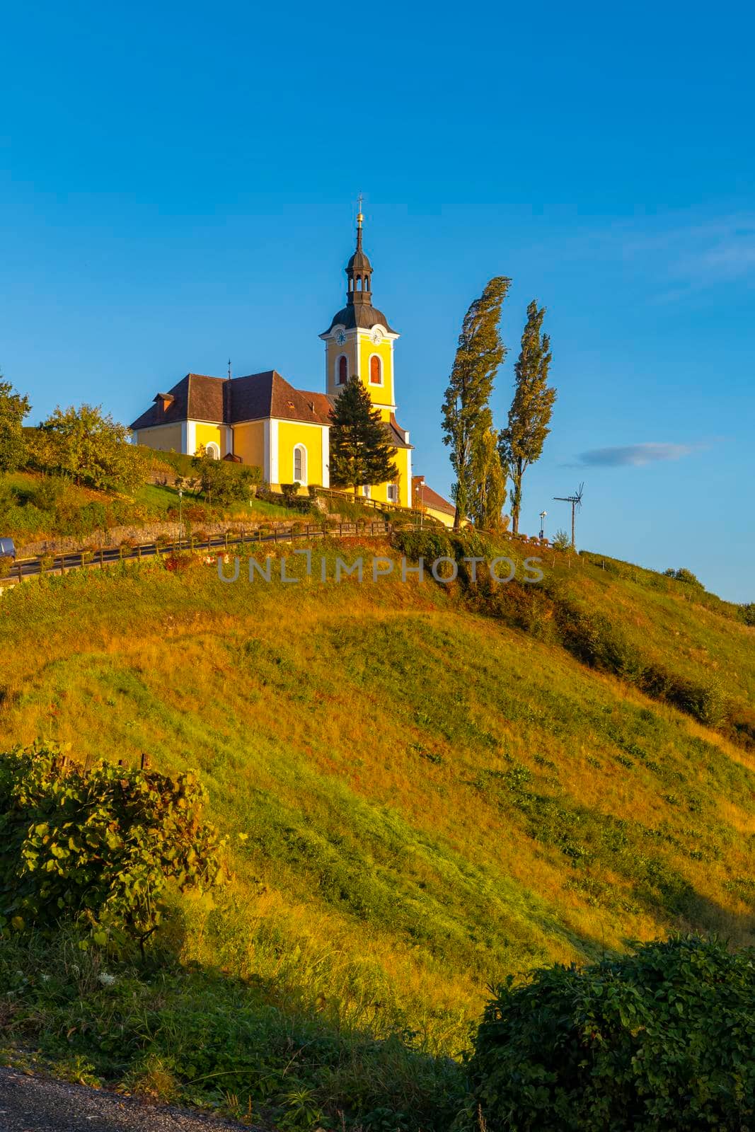 Church in Kitzeck im Sausal, Styria, Austria by phbcz