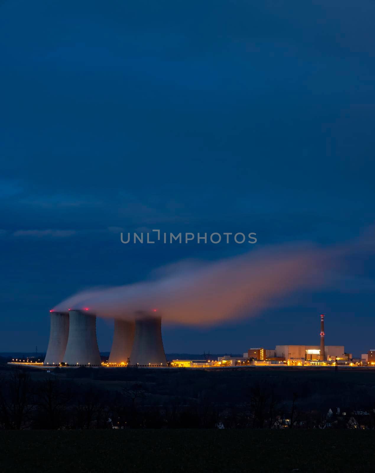 Nuclear power station Dukovany, Vysocina region, Czech republic by phbcz