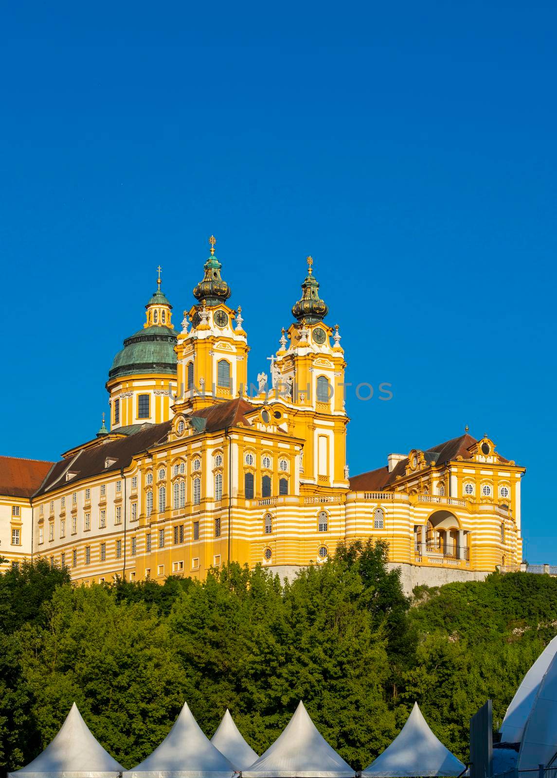 Monastery Melk in north Austria by phbcz