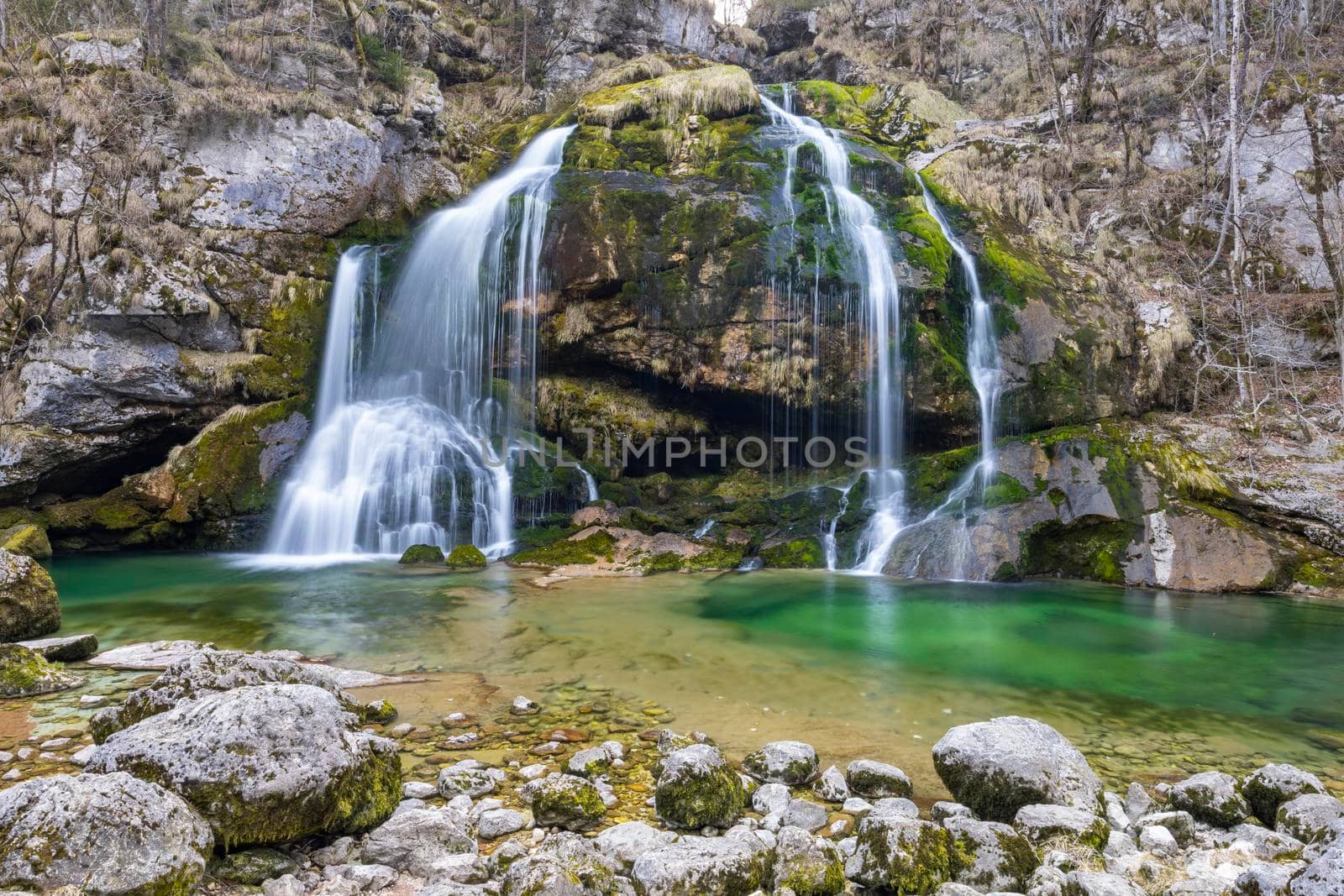 Waterfall Virje (Slap Virje), Triglavski national park, Slovenia