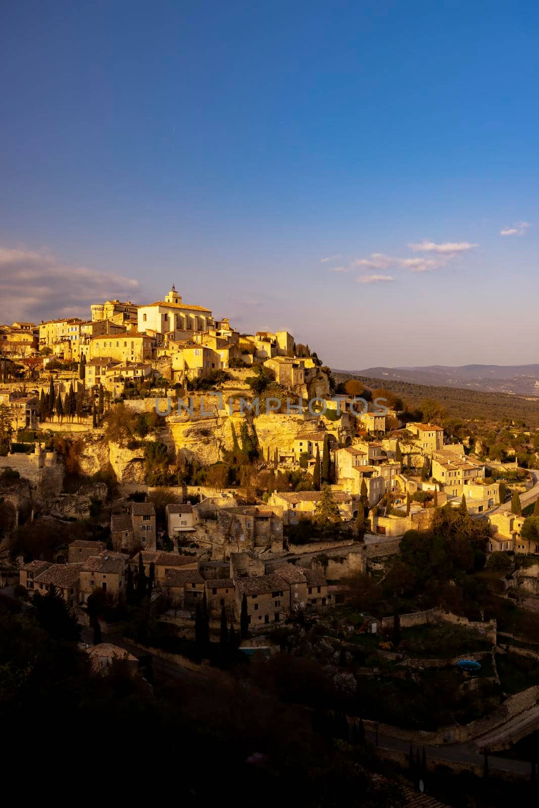 Gordes small medieval town in Provence, Luberon, Vaucluse, France