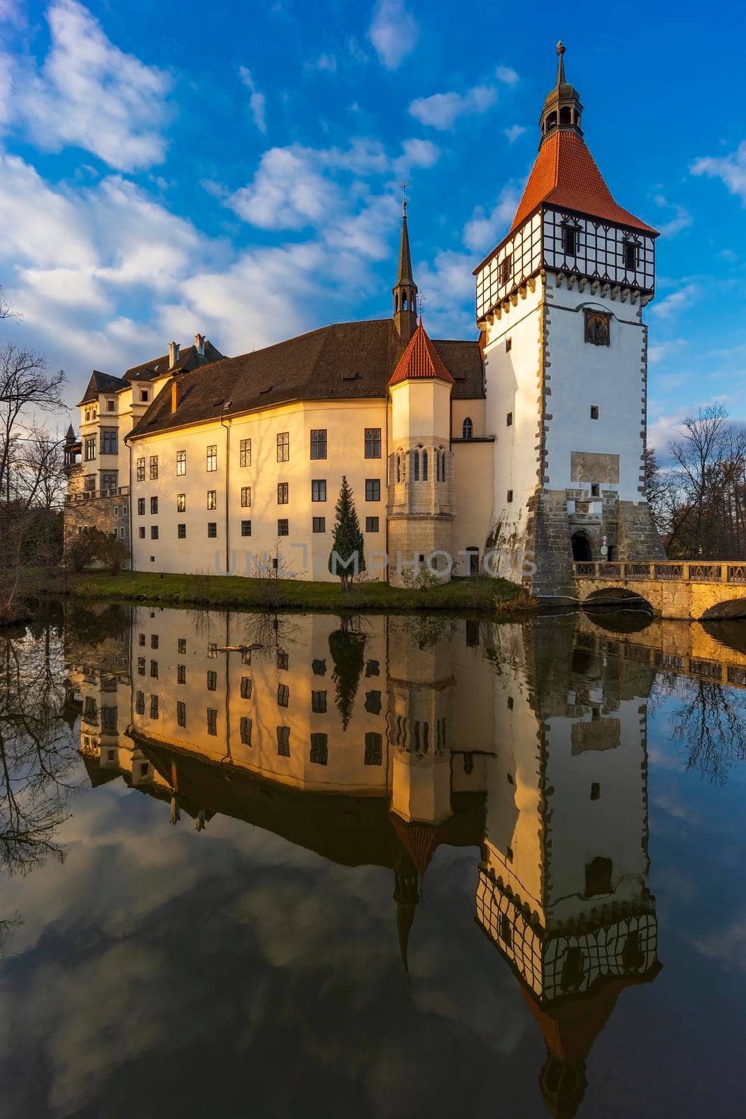 Blatna castle near Strakonice, Southern Bohemia, Czech Republic by phbcz