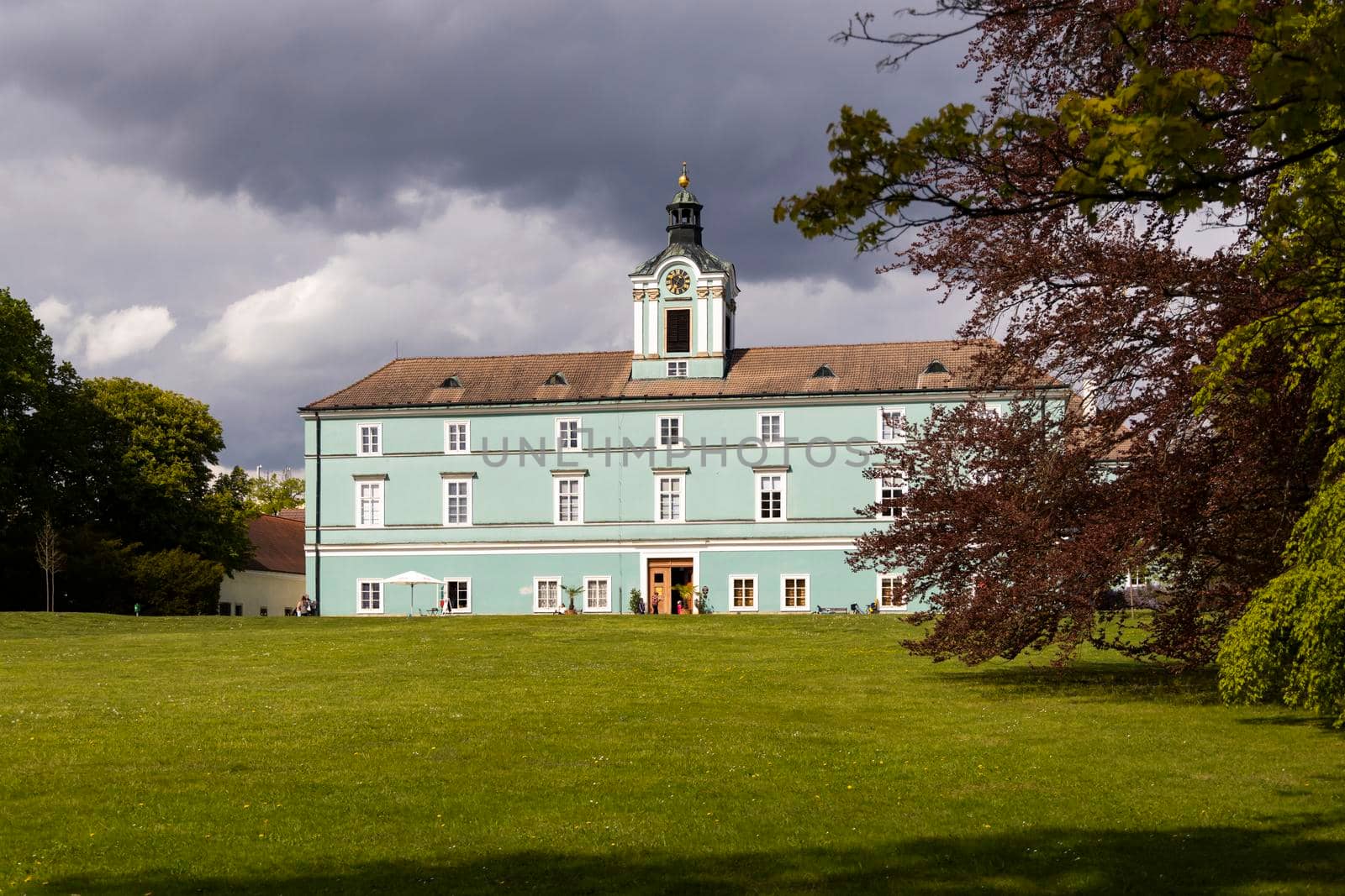 Dacice castle in Southern Bohemia, Czech Republic by phbcz