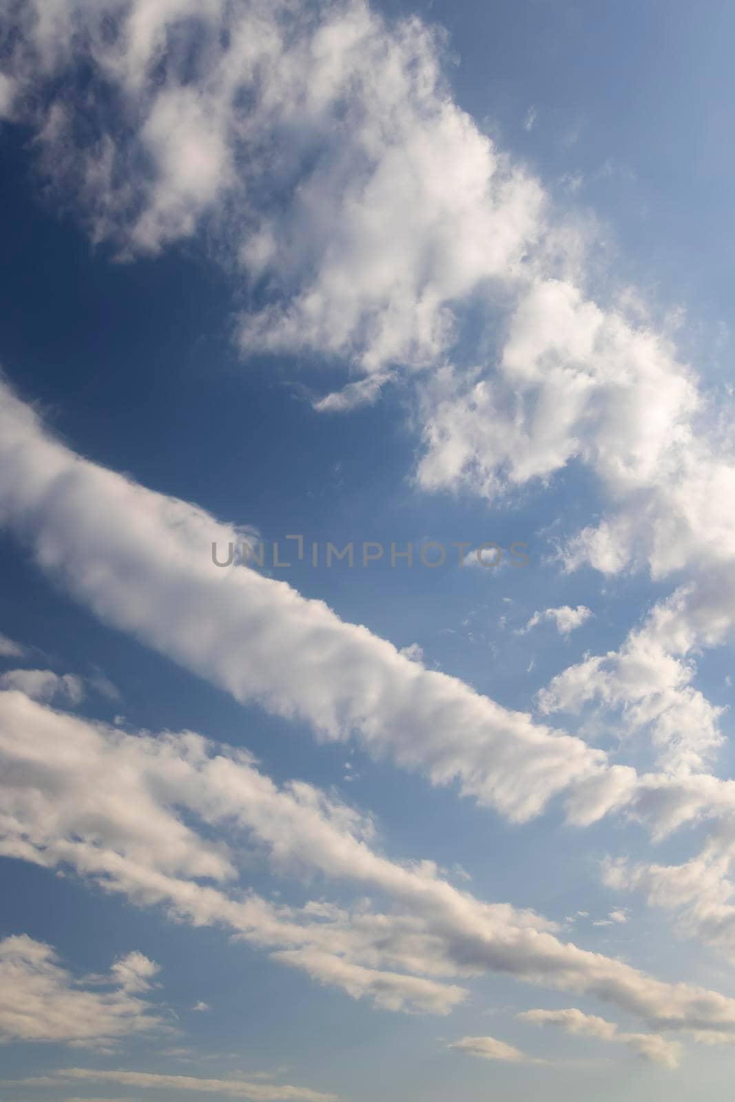 blue sky with clouds as background by phbcz