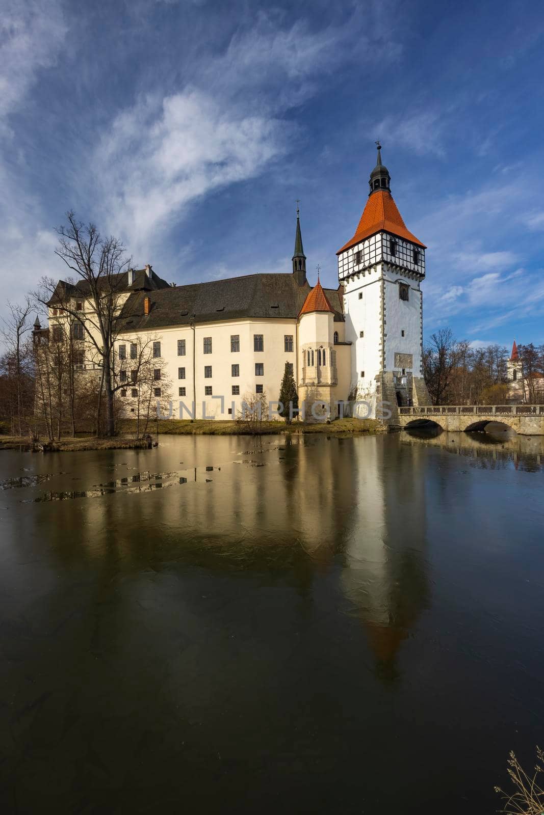 Blatna castle near Strakonice, Southern Bohemia, Czech Republic