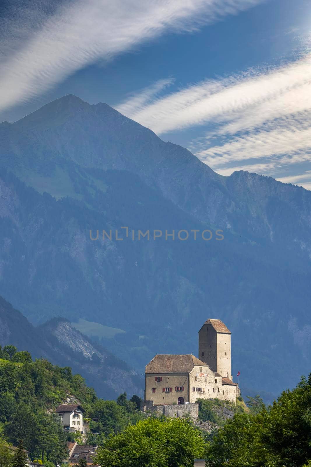 Sargans Castle,  Canton of St. Gallen, Switzerland by phbcz