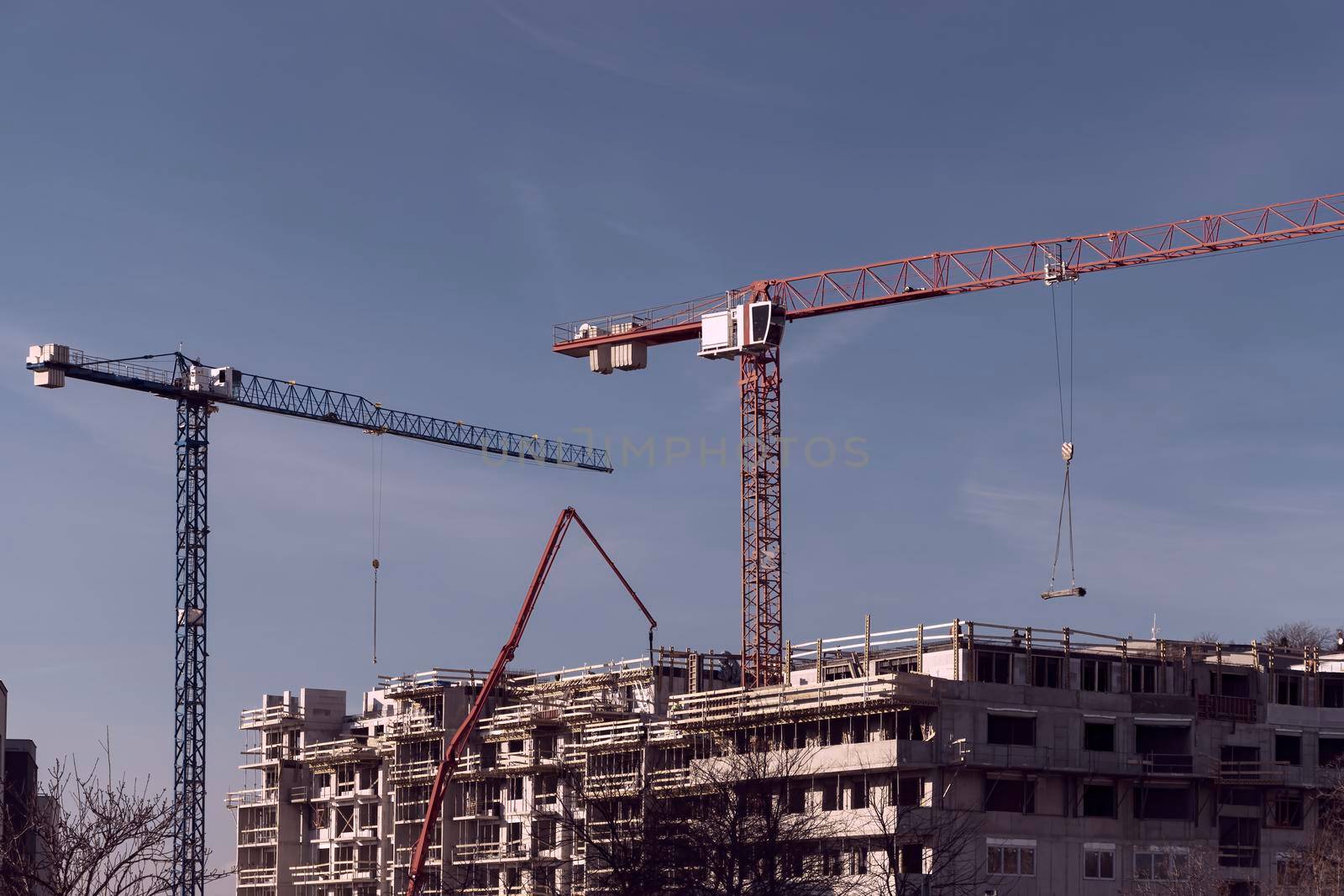 construction of new residential flats