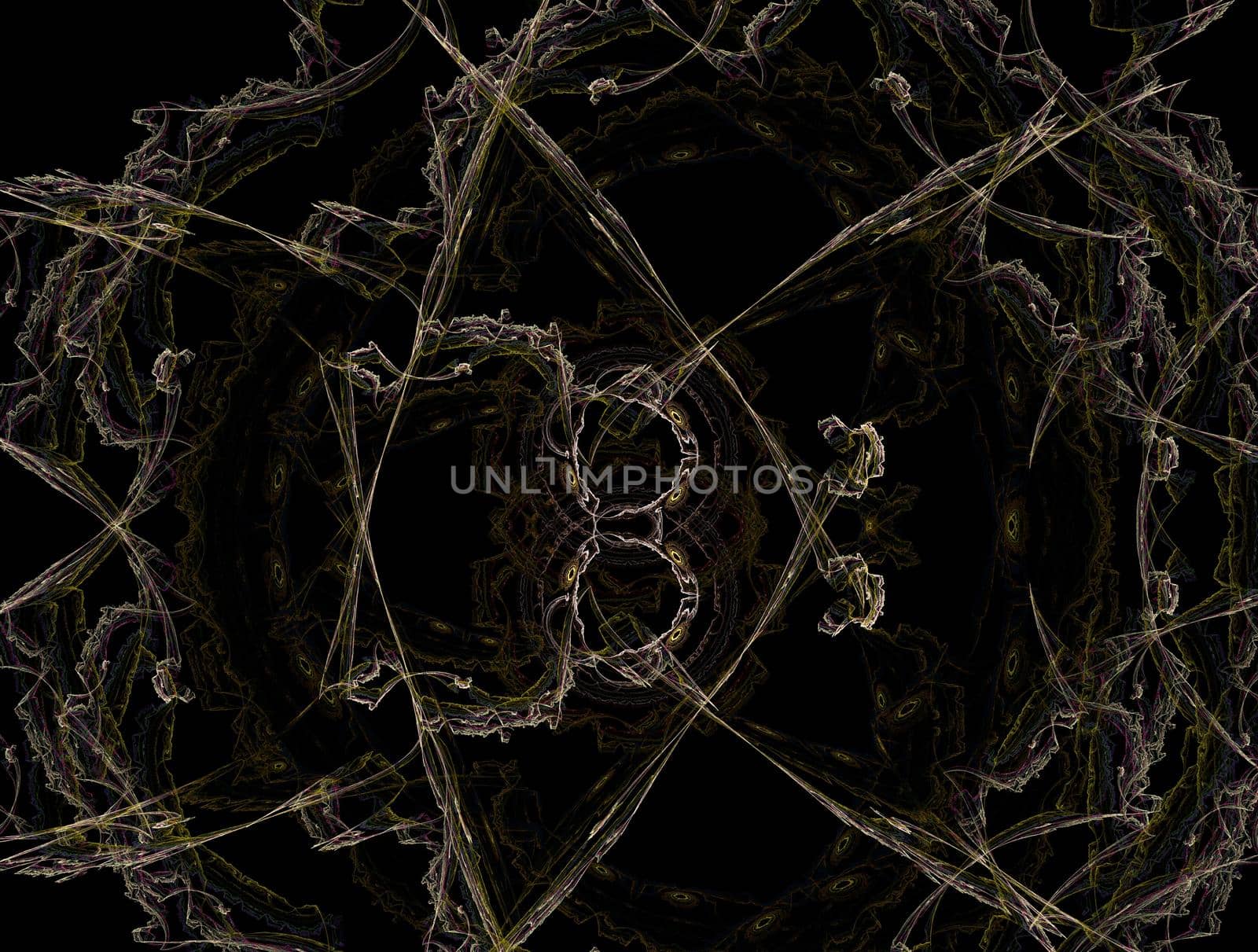 Imaginatory fractal abstract background Image by nikitabuida